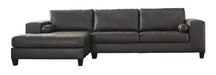 Nokomis Charcoal LAF Sectional - Gate Furniture