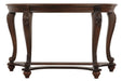 Norcastle Dark Brown Sofa/Console Table - T499-4 - Gate Furniture