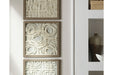 Odella Cream/Taupe Wall Decor (Set of 3) - A8010009 - Gate Furniture