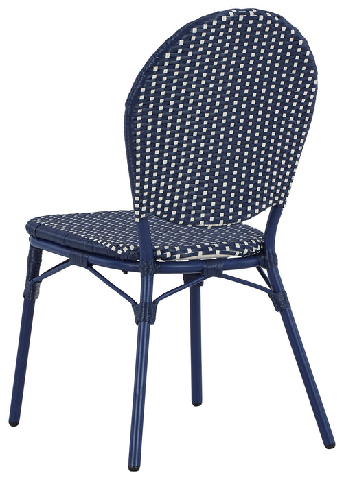 Odyssey Blue Outdoor Table and Chairs (Set of 3) - P216-050 - In Stock Furniture
