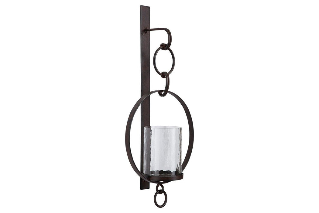 Ogaleesha Brown Wall Sconce - A8010036 - Gate Furniture