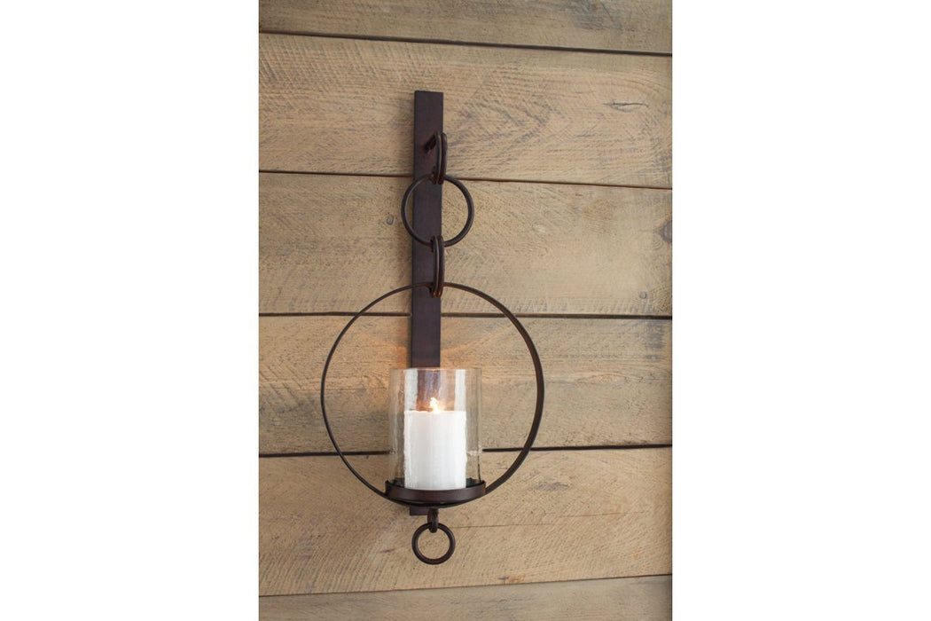 Ogaleesha Brown Wall Sconce - A8010036 - Gate Furniture