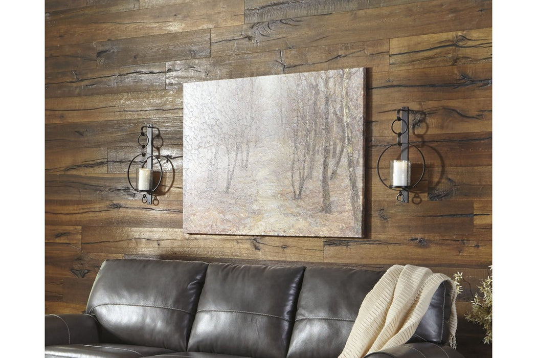 Ogaleesha Brown Wall Sconce - A8010036 - Gate Furniture