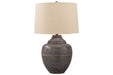 Olinger Brown Table Lamp - L207404 - Gate Furniture