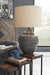 Olinger Brown Table Lamp - L207404 - Gate Furniture