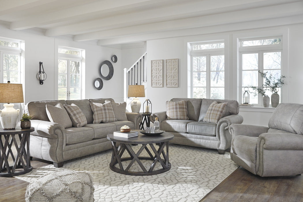 Olsberg Steel Living Room Set - Gate Furniture