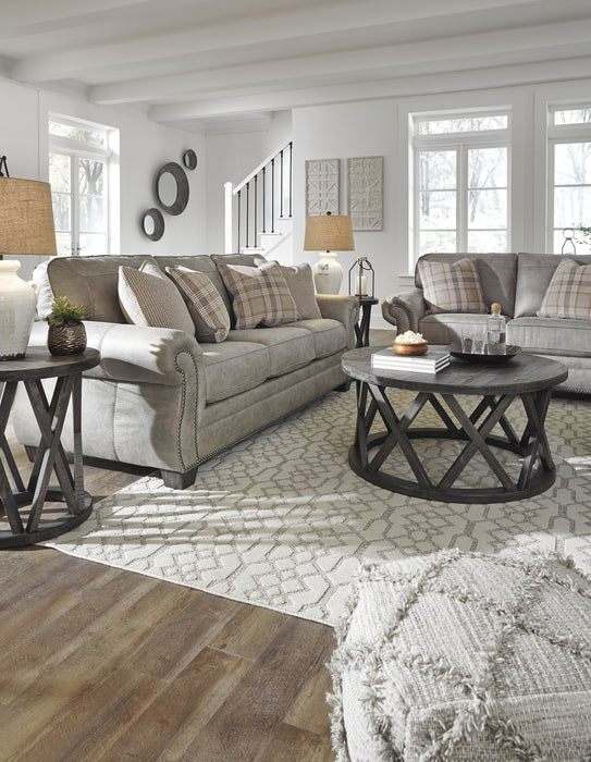 Olsberg Steel Living Room Set - Gate Furniture