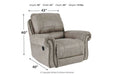 Olsberg Steel Recliner - 4870125 - Gate Furniture