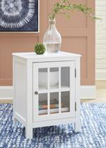 Opelton White Accent Cabinet - A4000377 - Gate Furniture