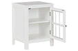 Opelton White Accent Cabinet - A4000377 - Gate Furniture