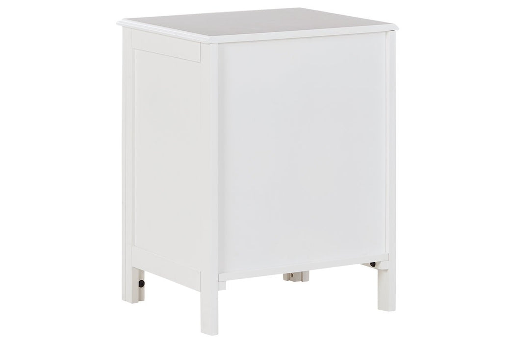 Opelton White Accent Cabinet - A4000377 - Gate Furniture
