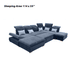 Opera Sectional Left With Bed And Storage - i33379 - In Stock Furniture
