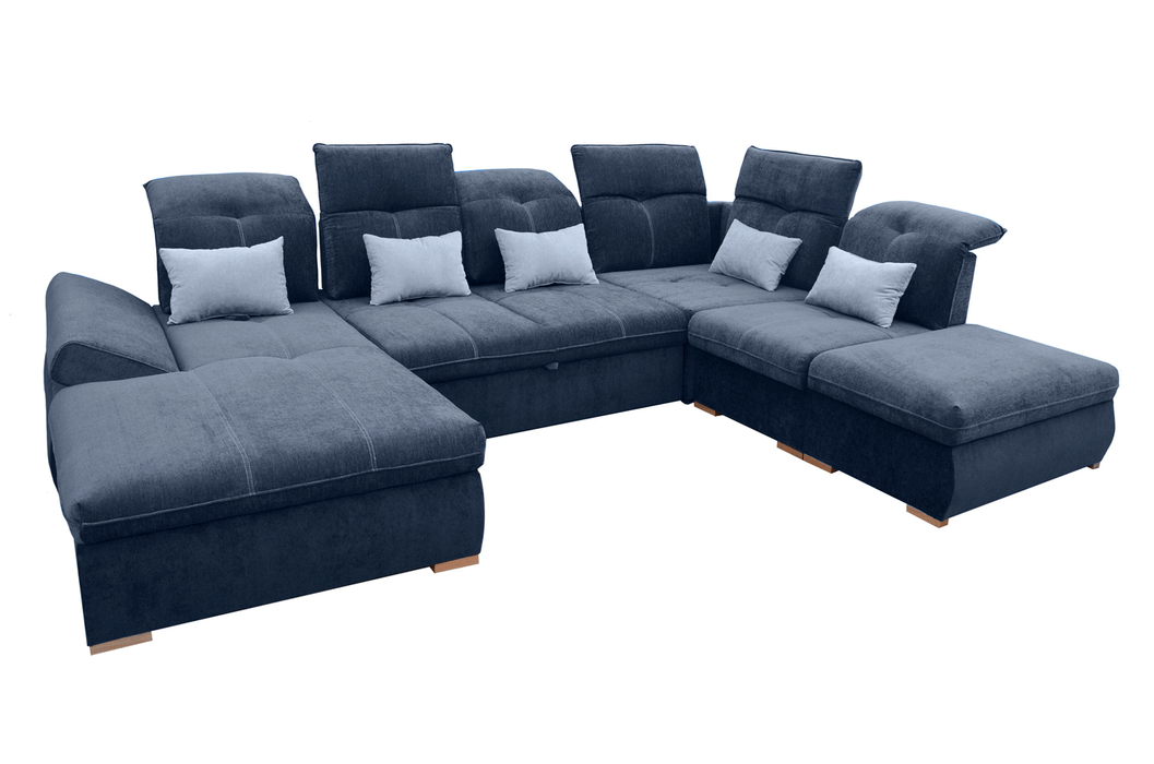 Opera Sectional Left With Bed And Storage - i33379 - In Stock Furniture