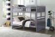 Orion Gray Full/Full Bunk Bed | B2063 - Gate Furniture