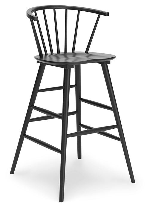 Otaska Bar Height Stool (Set of 2) - D406-230 - In Stock Furniture