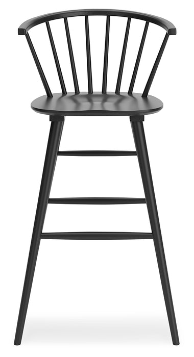 Otaska Bar Height Stool (Set of 2) - D406-230 - In Stock Furniture