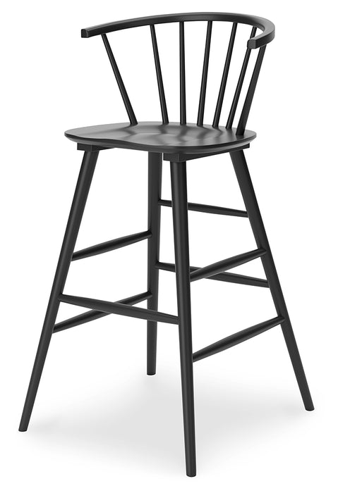 Otaska Bar Height Stool (Set of 2) - D406-230 - In Stock Furniture