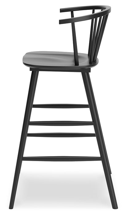 Otaska Bar Height Stool (Set of 2) - D406-230 - In Stock Furniture