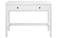 Othello White Home Office Desk - Z1611054 - Gate Furniture