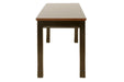 Owingsville Black/Brown Dining Bench - D580-00 - Gate Furniture