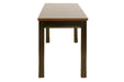 Owingsville Black/Brown Dining Bench - D580-00 - Gate Furniture