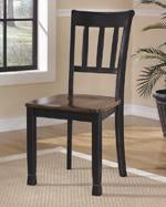 Owingsville Black/Brown Dining Chair (Set of 2) - D580-02 - Gate Furniture