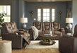 Owner's Box Thyme Power Reclining Living Room Set with Adjustable Headrest - Gate Furniture