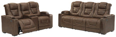 Owner's Box Thyme Power Reclining Living Room Set with Adjustable Headrest - Gate Furniture