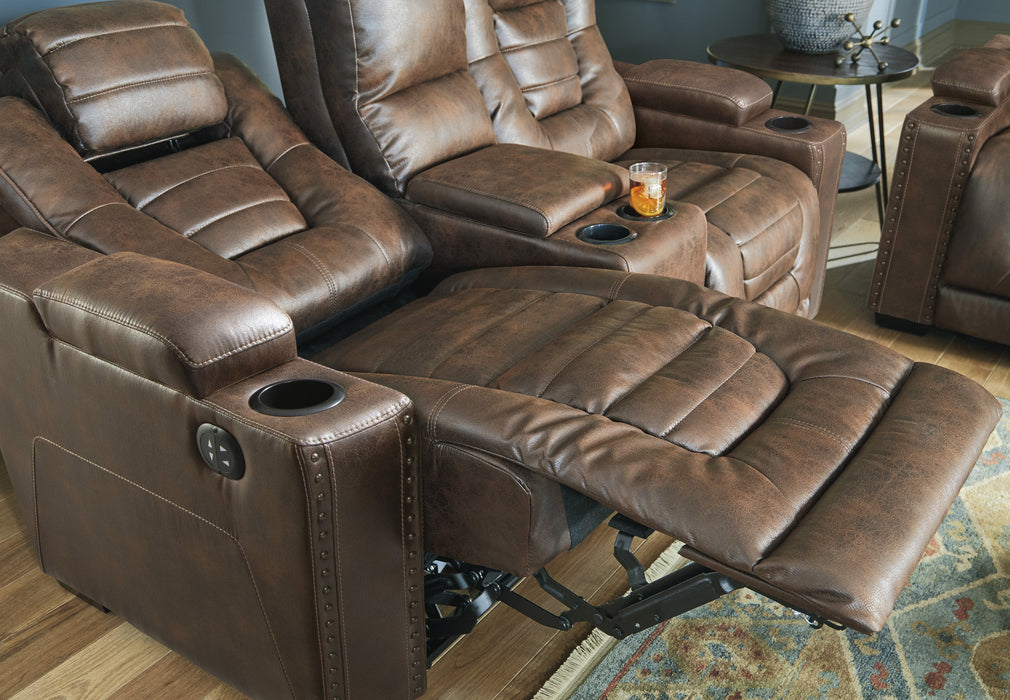 Owner's Box Thyme Power Reclining Living Room Set with Adjustable Headrest - Gate Furniture