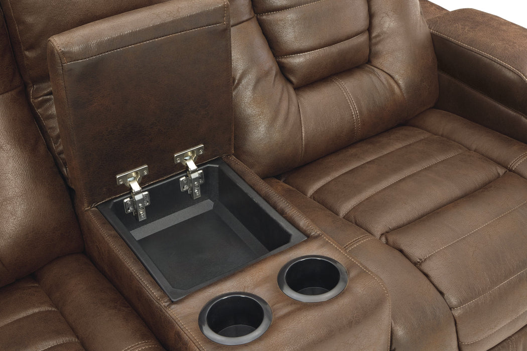 Owner's Box Thyme Power Reclining Living Room Set with Adjustable Headrest - Gate Furniture