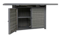Palazzo Outdoor Counter Height Dining Table with 4 Barstools - Gate Furniture