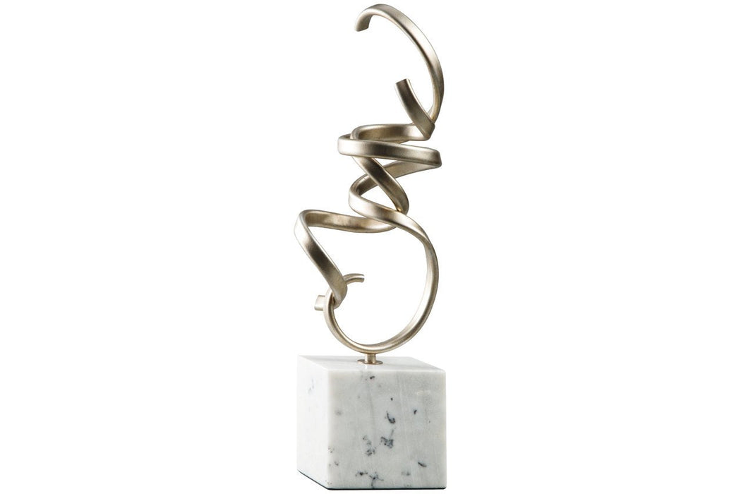 Pallaton Champagne/White Sculpture - A2000125 - Gate Furniture