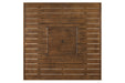 Paradise Trail Medium Brown Bar Table with Fire Pit - P750-665 - Gate Furniture
