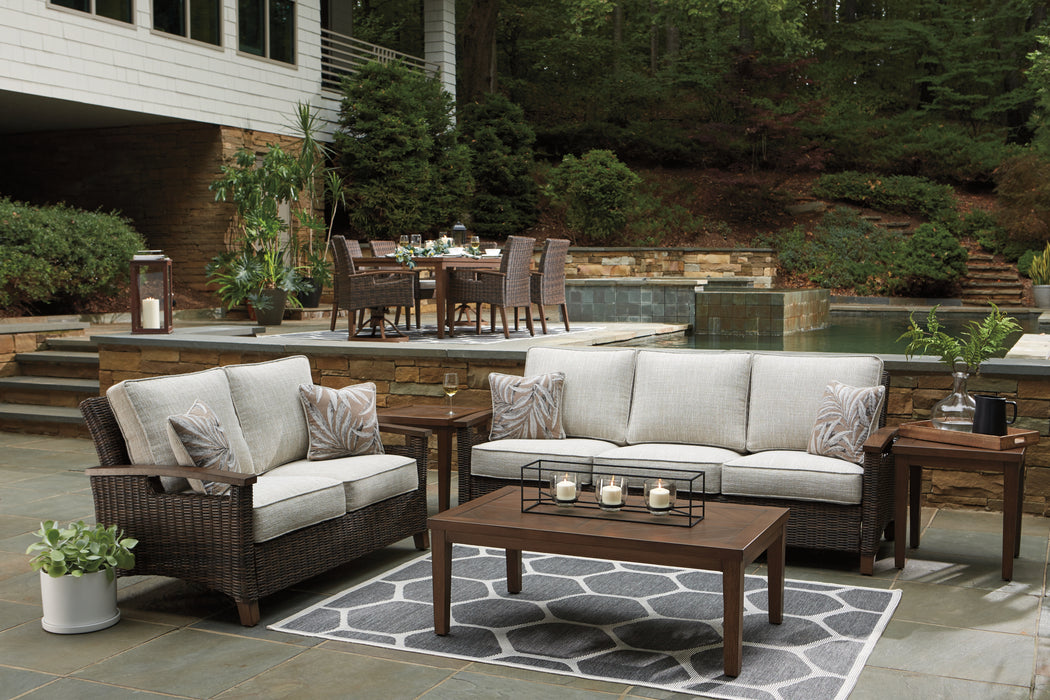 Paradise Trail Sofa with Cushion - P750-838 - In Stock Furniture
