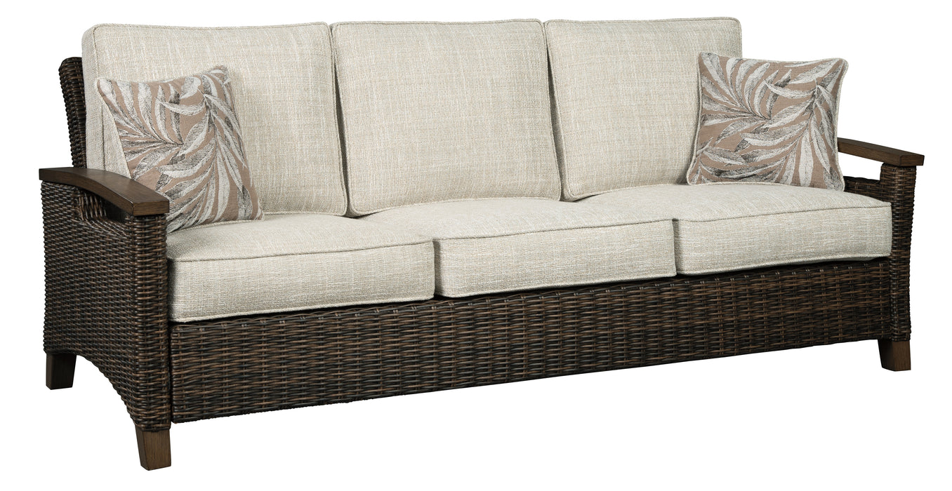 Paradise Trail Sofa with Cushion - P750-838 - In Stock Furniture