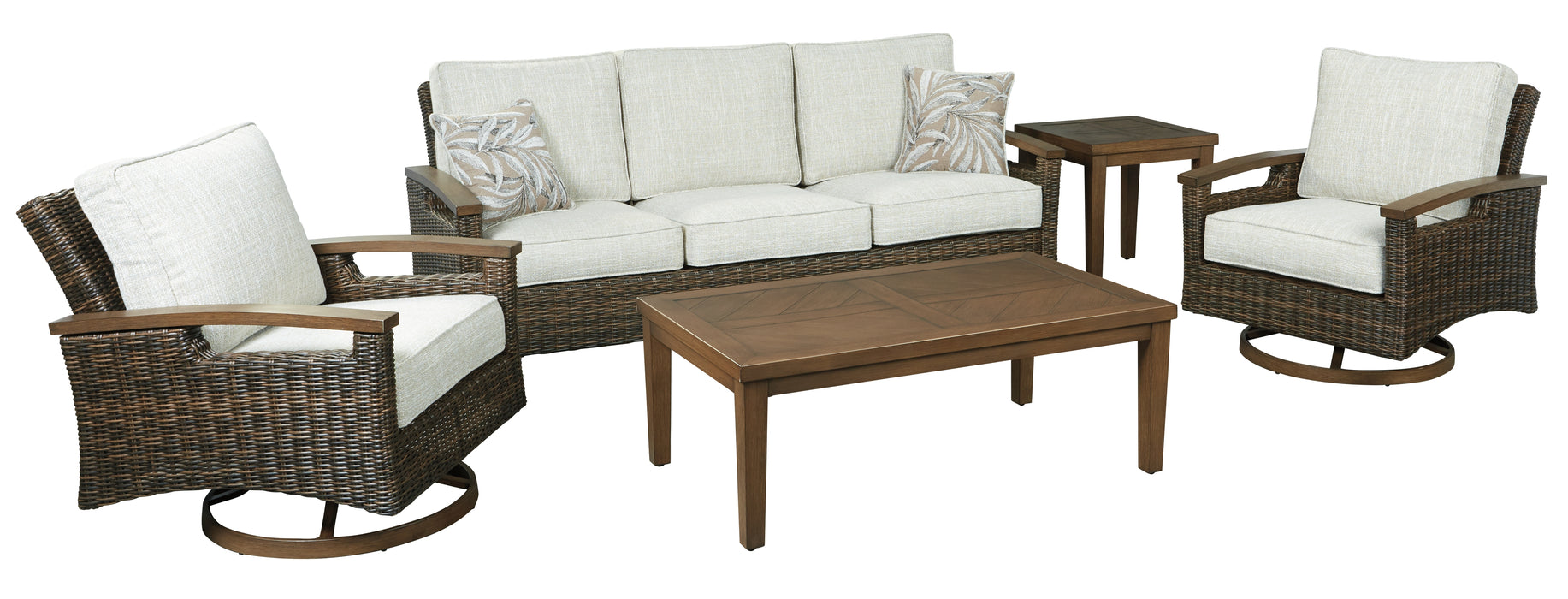 Paradise Trail Sofa with Cushion - P750-838 - In Stock Furniture