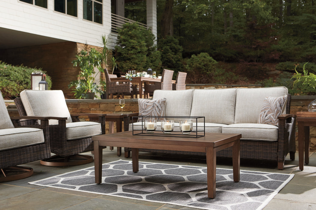 Paradise Trail Sofa with Cushion - P750-838 - In Stock Furniture