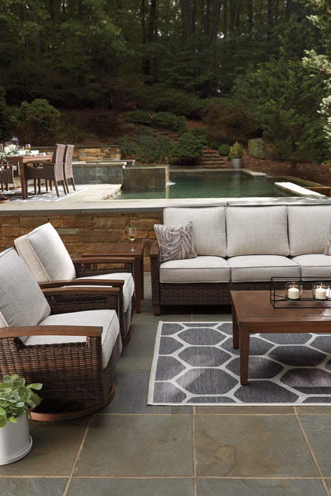 Paradise Trail Sofa with Cushion - P750-838 - In Stock Furniture