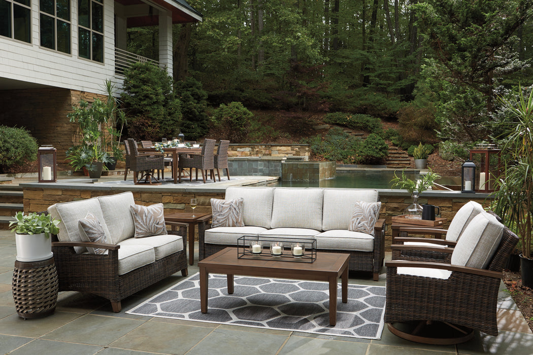 Paradise Trail Sofa with Cushion - P750-838 - In Stock Furniture
