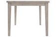Parellen Gray Dining Table - D291-25 - Gate Furniture