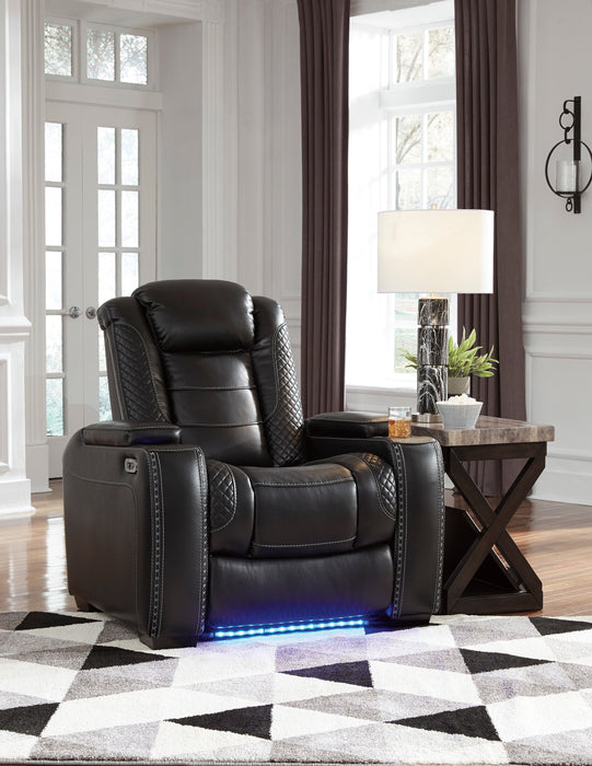 Party Time Power Recliner - 3700313 - Gate Furniture