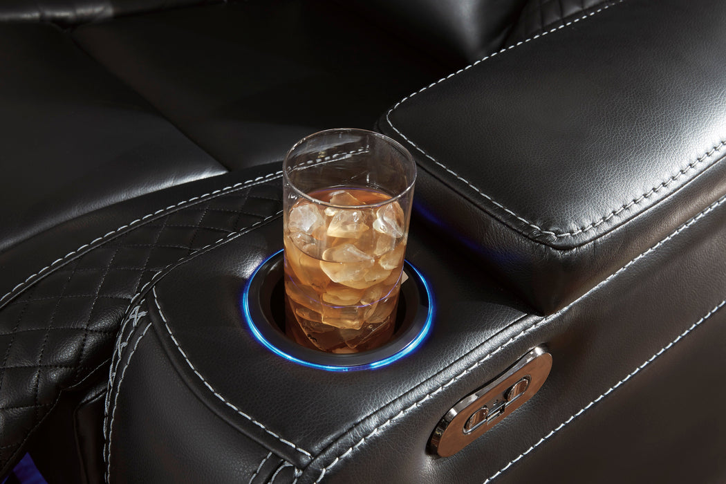 Party Time Power Reclining Sofa - 3700315 - Gate Furniture