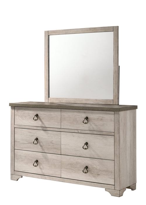 Patterson Driftwood Gray Panel Bedroom Set - Gate Furniture