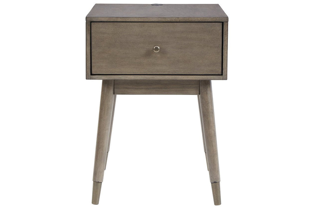 Paulrich Antique Gray Accent Table - A4000298 - Gate Furniture