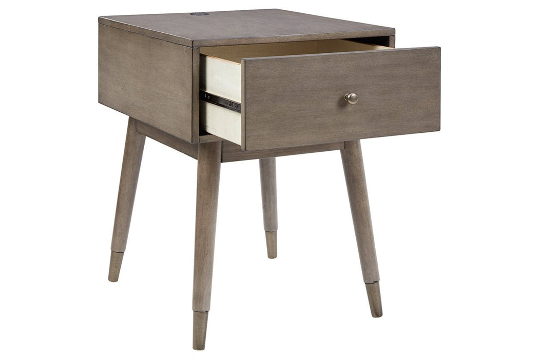 Paulrich Antique Gray Accent Table - A4000298 - Gate Furniture