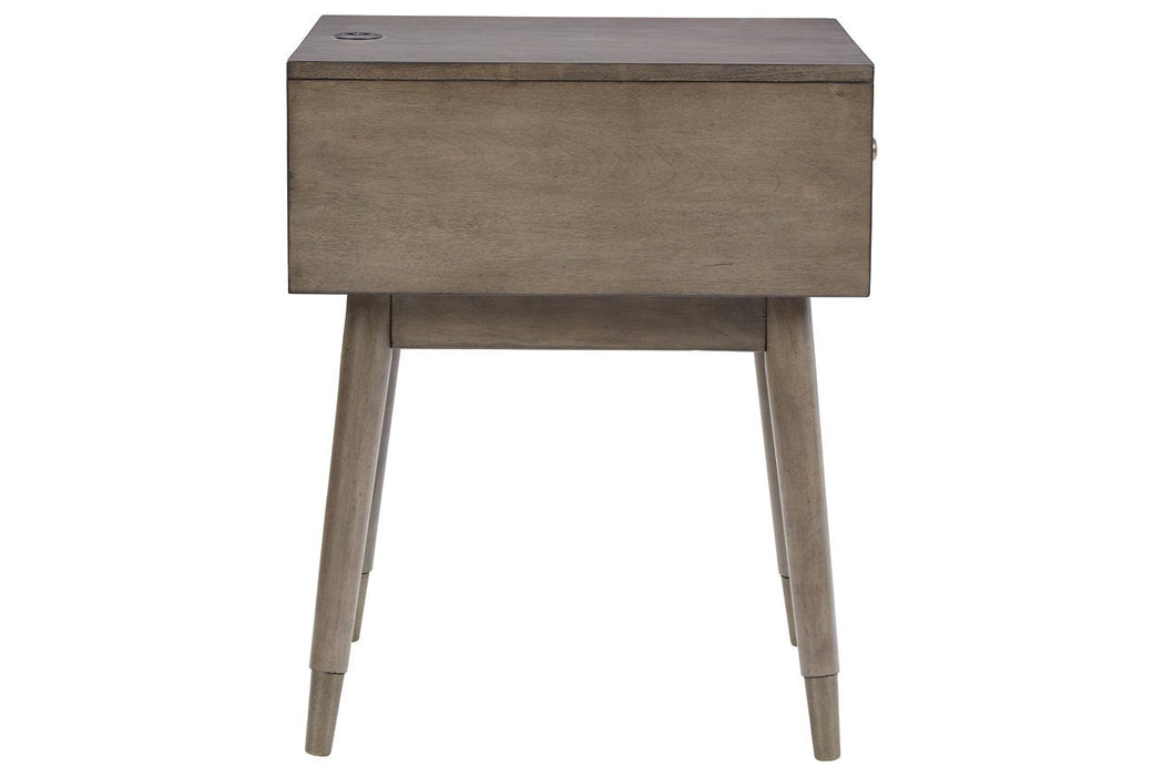 Paulrich Antique Gray Accent Table - A4000298 - Gate Furniture