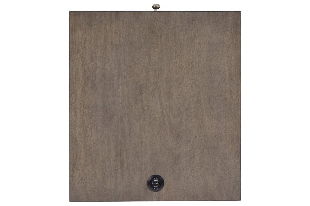 Paulrich Antique Gray Accent Table - A4000298 - Gate Furniture