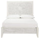 Paxberry Whitewash Full Panel Bed - Gate Furniture