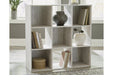 Paxberry Whitewash Nine Cube Organizer - EA1811-3X3 - Gate Furniture
