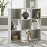 Paxberry Whitewash Nine Cube Organizer - EA1811-3X3 - Gate Furniture